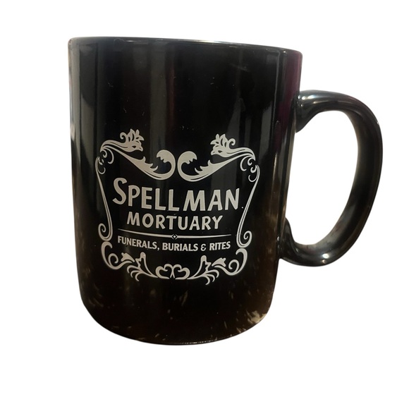 Sabrina Other - New! Spellman Mortuary Funerals & and Rites regular size coffee cup
